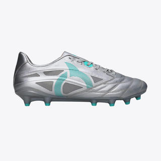 Ortuseight Sepatu Sepak Bola Catalyst Vision V6 FG K-Lea Silver Aqua