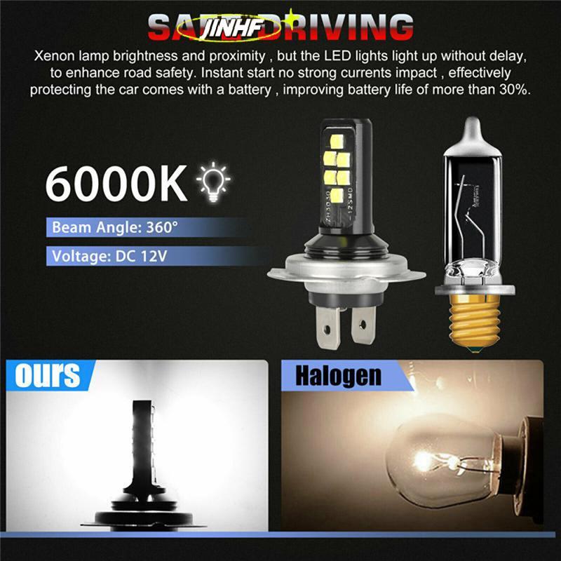 [BestBuyshop] H4 H7 ชุดไฟหน้า LED รถยนต์หลอดไฟไฟสูงไฟ LED ไฟรถยนต์หลอดไฟ LED สต็อกใหม่