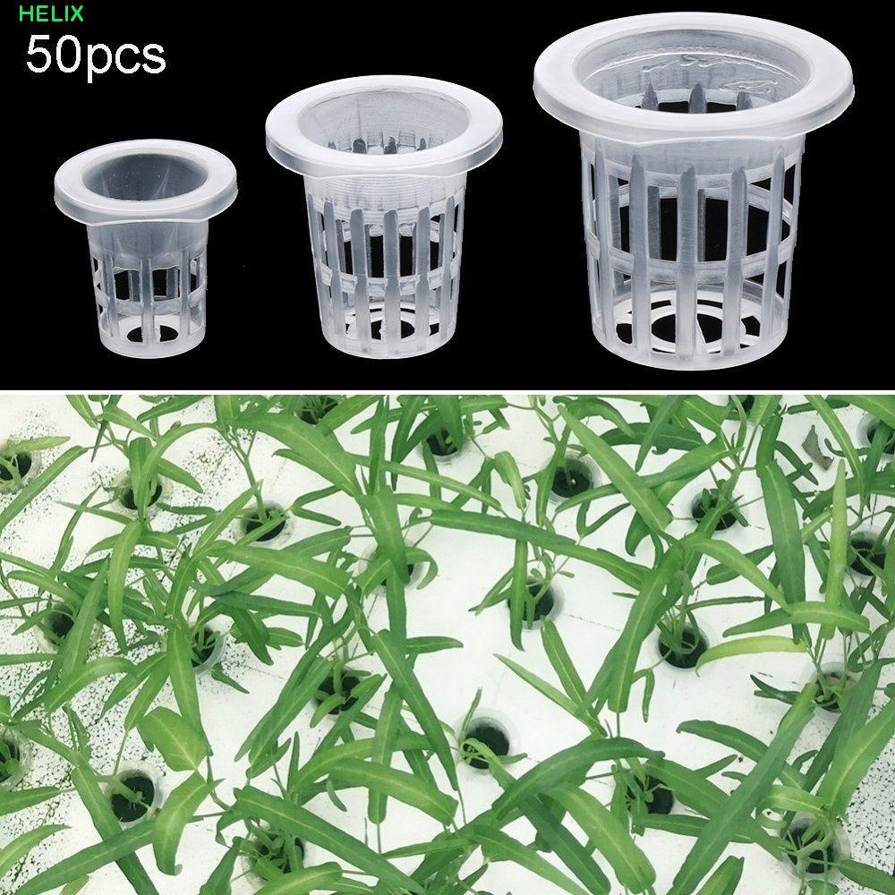HELIX Net Cup Clone Aeroponic Hydroponic Planting Grow Colonization Soilless Plant Basket