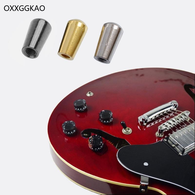 OXXGGKAO กีตาร์ Pickup Switch Tip Toggle Switch Selector Tip Toggle Switch Knob Tip Cap