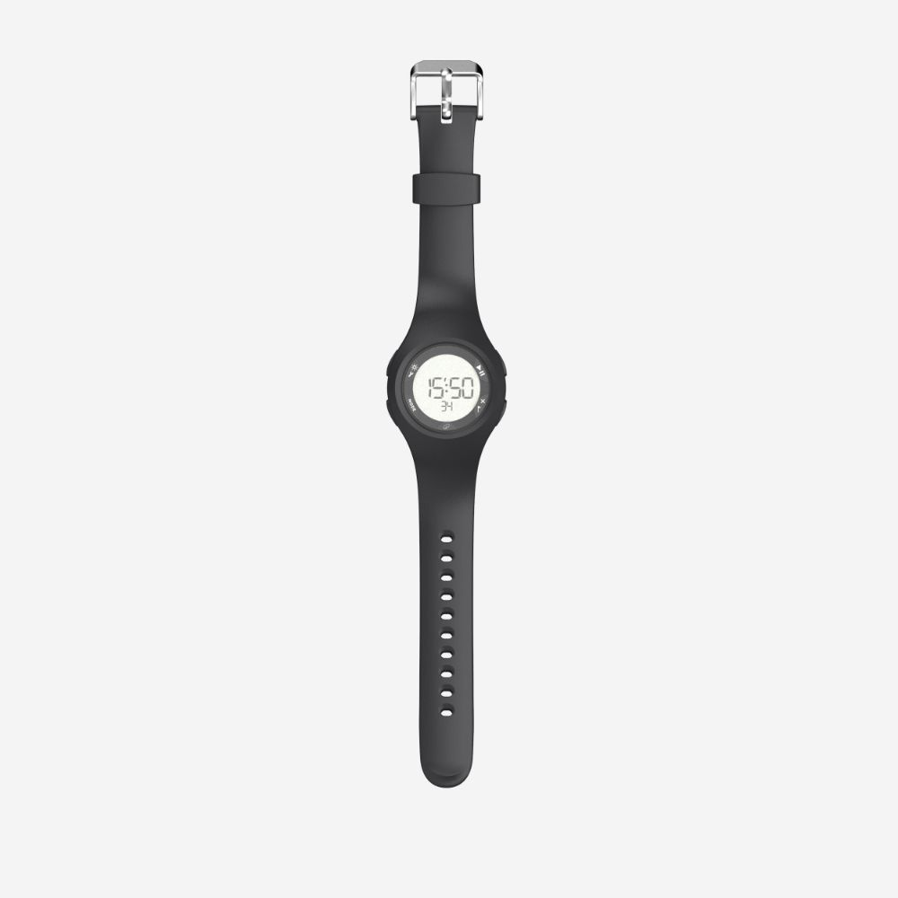 Decathlon W200 S Stopwatch นาฬิกาจับเวลารุ่น W200 S – Black ราคา ถูกที่สุด ดีลบีเคเค แกลเลอรีภาพที่ 2