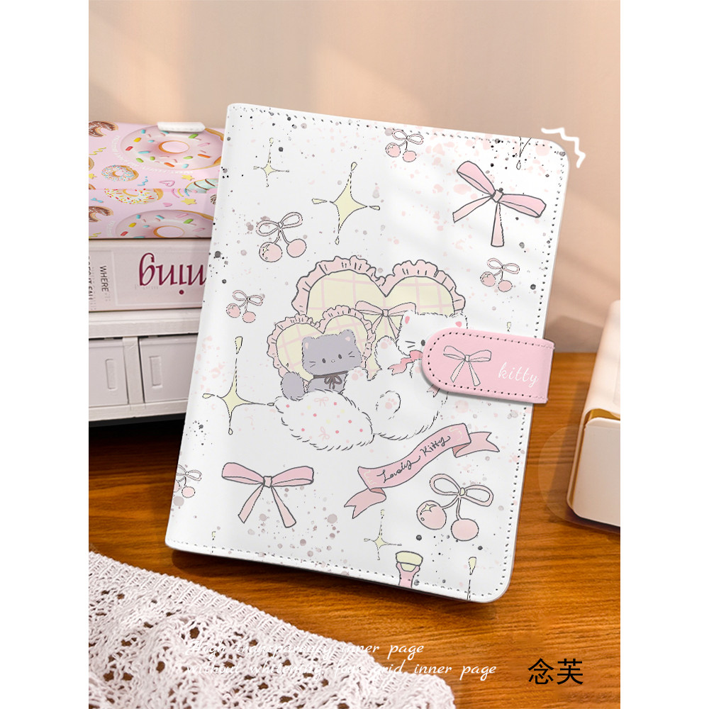 photo album แฟ้มการ์ด Star Kitten Portable Storage Photo Album Star High-value Photocard pu Leather 