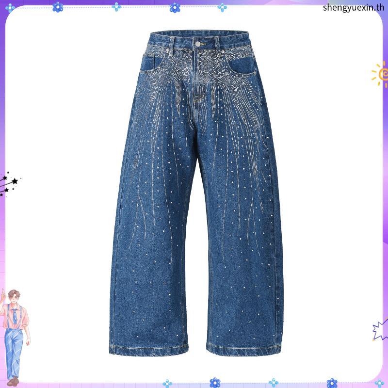 PTJ30205 Twinkle baggy PROMTHONG Jeans