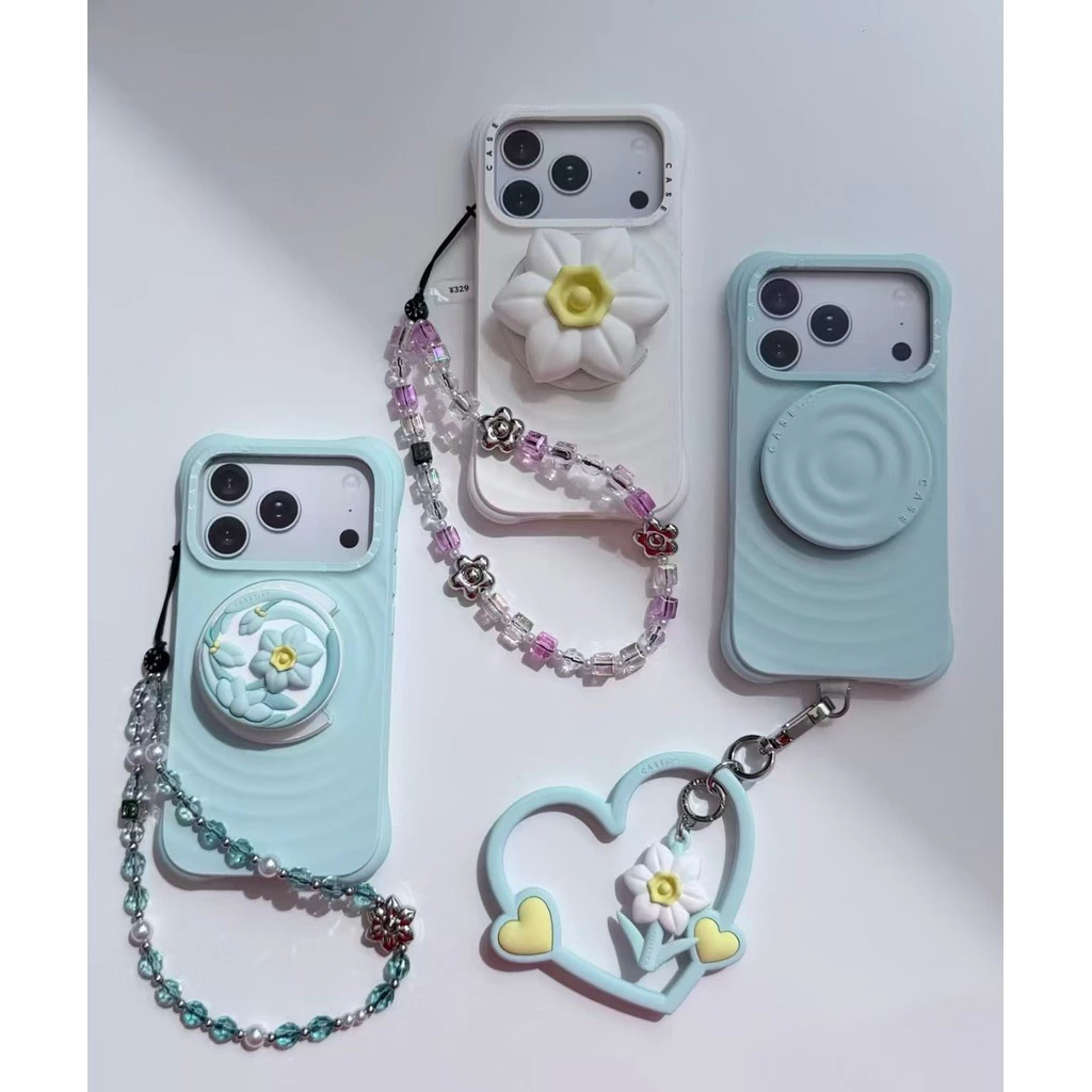 ใหม่สี Sky blue Liquid ซิลิโคนป้องกันกรณีผู้ถือโทรศัพท์อุปกรณ์เสริมสําหรับ iPhone 17 Pro Max 17Pro 16 Pro Max 16 15 14 13 กรณีกันกระแทก
