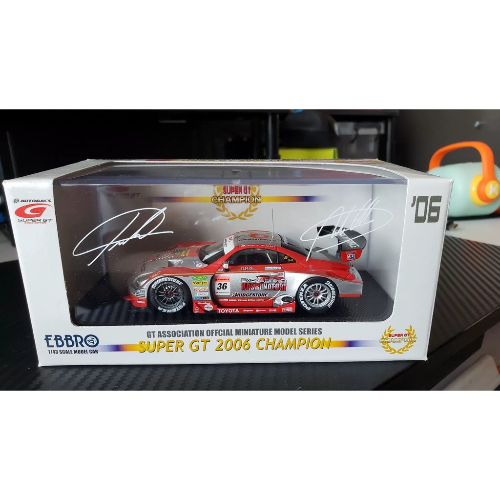 [มาใหม่เดือนพฤษภาคม]% jj1/43 ebbro gt500 2006 sc430 Championship Pack 43 รุ่นรถ Lexus sc430 super gt