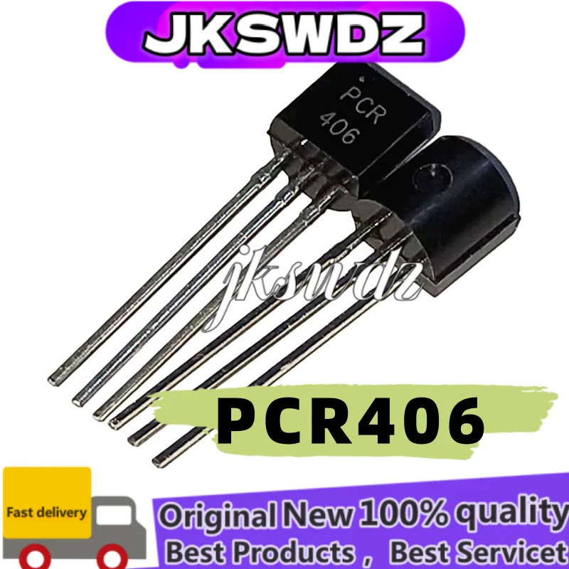 10PCS ทรานซิสเตอร์ PCR406 PCR406J PCR606 BC639 BC640 BC237B BC238B TO-92 Unidirectional Thristor IC 