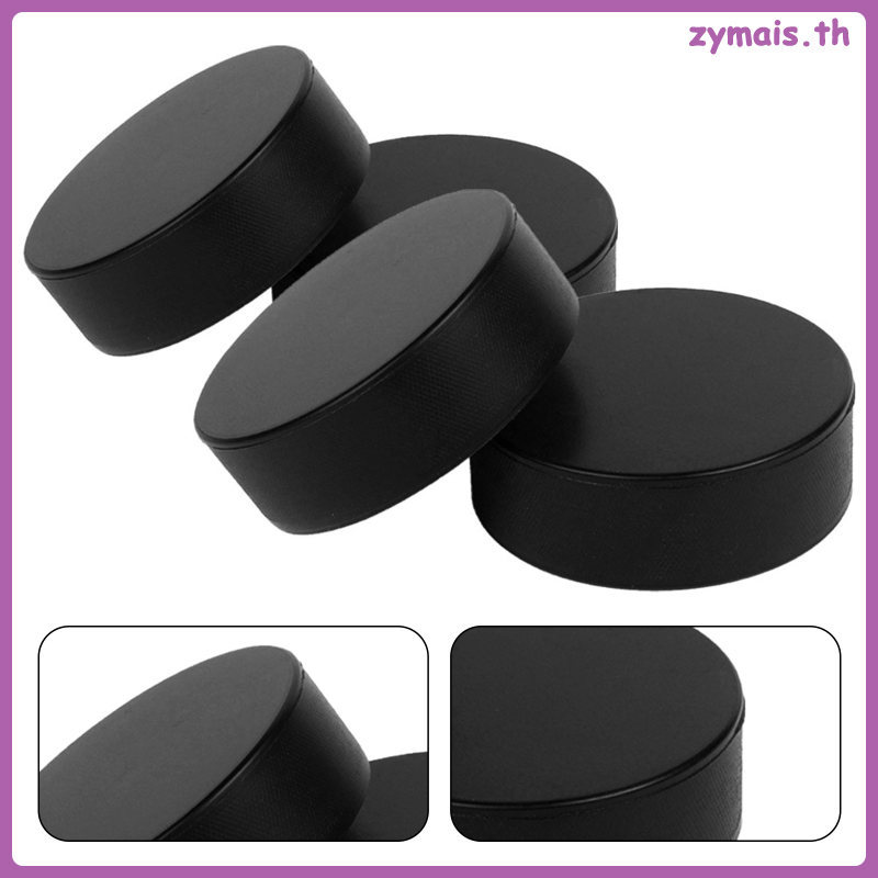 4 ชิ้น PU Ice Hockey Puck เปลี่ยนการฝึกอบรม Puck การแข่งขันการฝึกอบรม Puck zymais