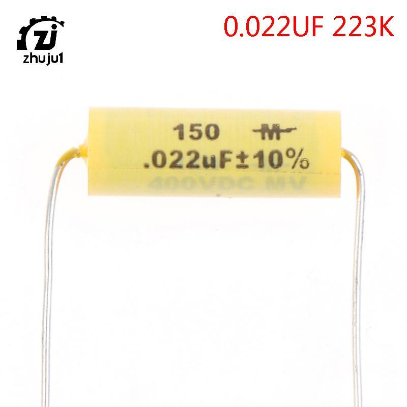 [zhuju1] 1PC ของแท้ USA Mallory 0.022UF 223K Tone Cap (Capacitor) สําหรับ Epi 1959 Boutique