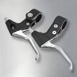 (the) 2 ชิ้นอลูมิเนียมอัลลอยด์จักรยานเสือภูเขาเบรคคันโยกจักรยานเบรค Caliper Handgrip เครื่องมืออุปกรณ์เสริมทั่วไปชิ้นส่วนจักรยาน (TH)