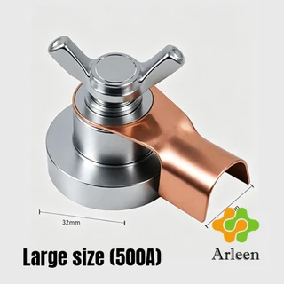 Arleen คลิปกราวด์เชื่อมแม่เหล็ก 500A/300A สำหรับช่างเชื่อม ยึดพื้นดินเชื่อม เครื่องมือเชื่อมสายดิน Magnetic Ground Clip