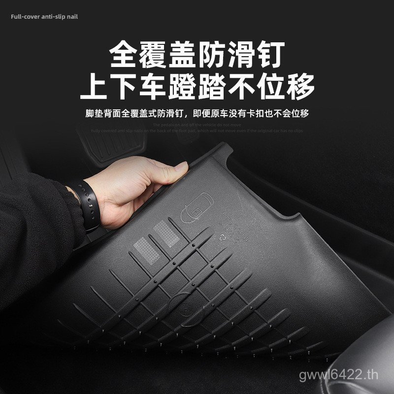 ขายส่ง Cross-Border Mat model3d เท้าฟุตเหมาะสําหรับรถ y All-Weather เสื่อเท้าขายร้อน Tesla Mat VV5Y