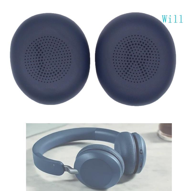 จะ 1 คู่แผ่นรองหูฟังเบาะ Muffs สําหรับ Elite 45h Evolve 2 65 Evolve2 65