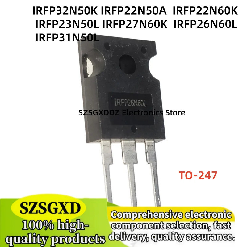 5PCS IRFP32N50K 32N50 IRFP31N50L IRFP27N60K IRFP26N60L IRFP23N50L IRFP22N60K IRFP22N50A TO-247 Field