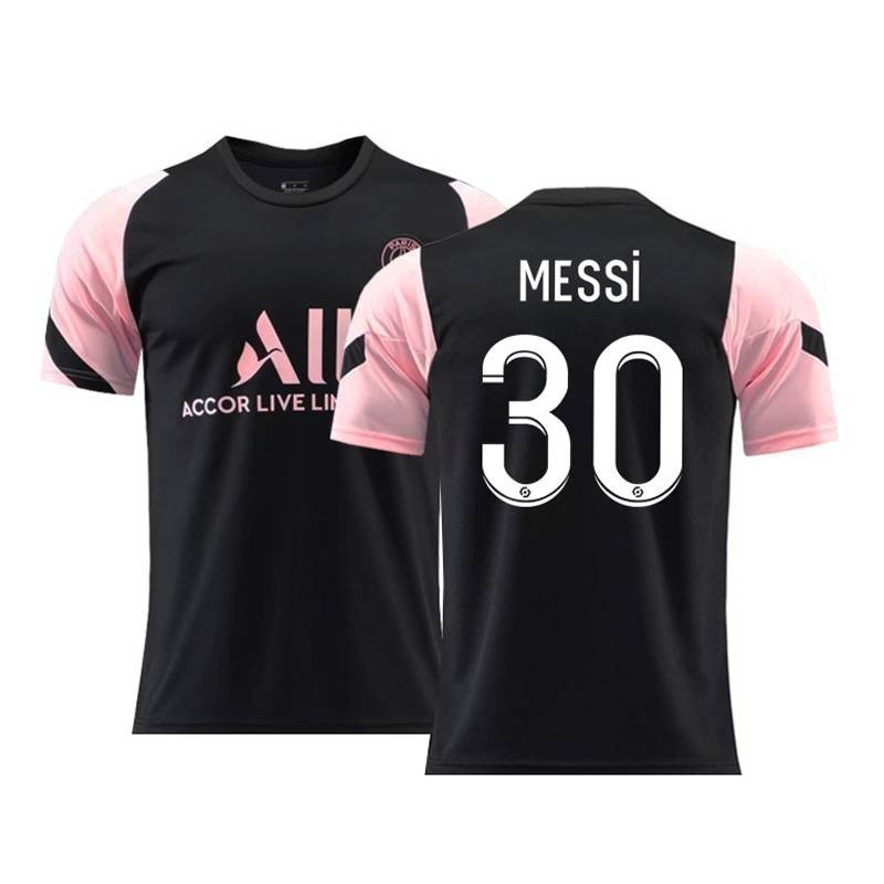 Messi Neymar Mbappe Ramos Top Football Jersey Loose T-shirt Plus Size 2024 Paris Saint Germain Footb