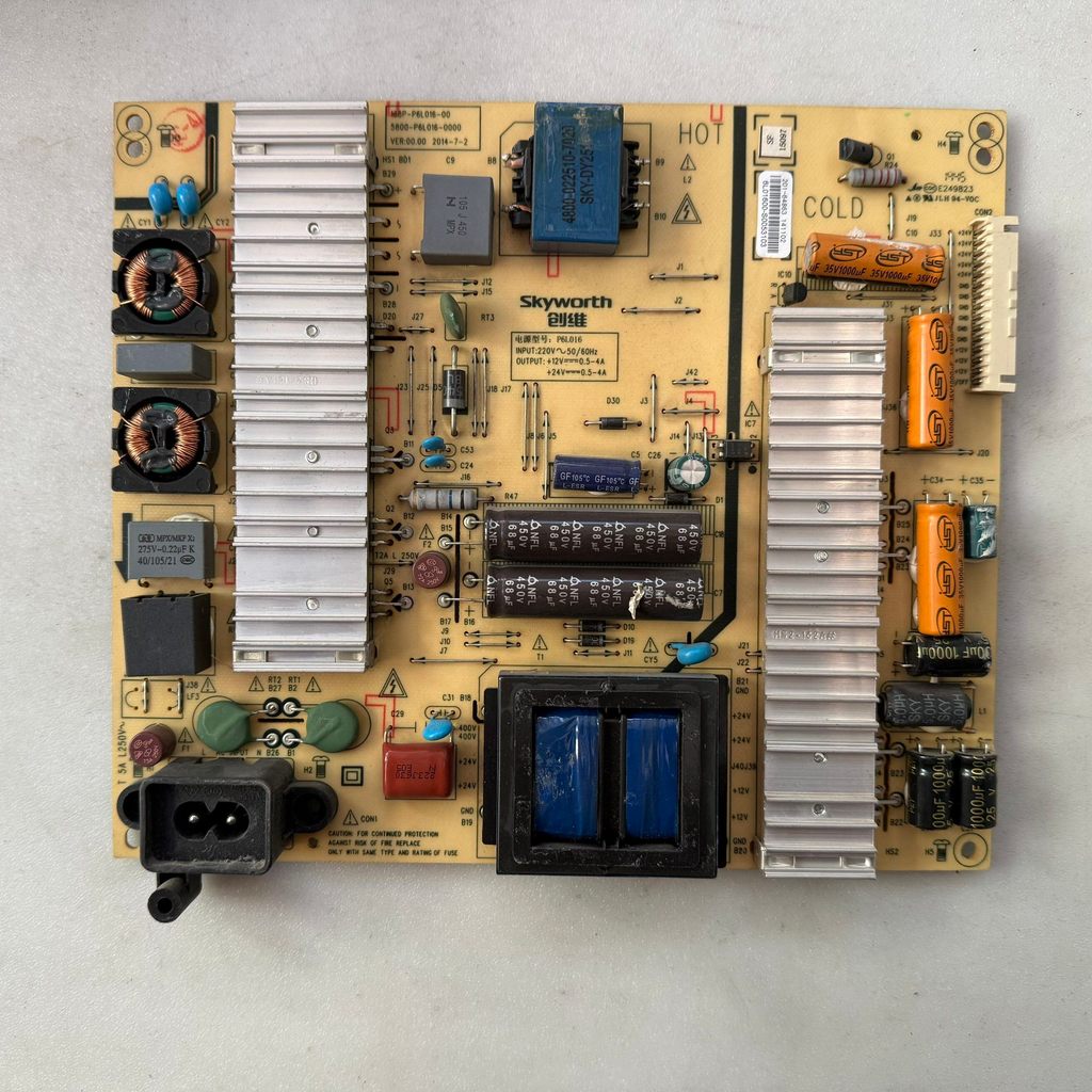การสร้างต้นฉบับ 55E690U/55E710U Power Board 5800-P6L016-0000 168P-P6L016-00