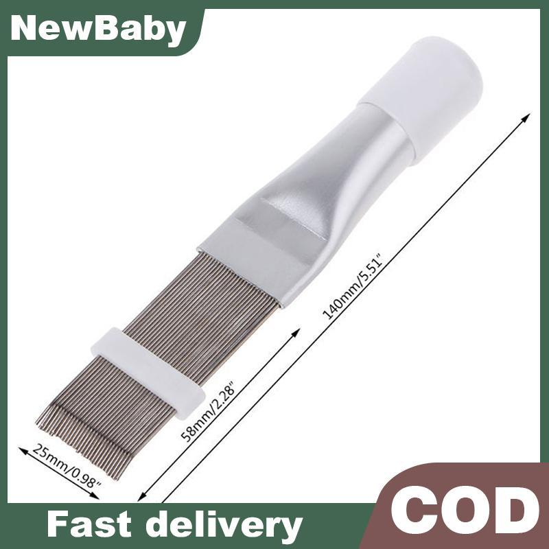 NEWBABY เครื่องมือซ่อมเครื่องปรับอากาศ หวีคอยล์ A/C Hvac หม้อน้ํา แปรงพับสากล TH