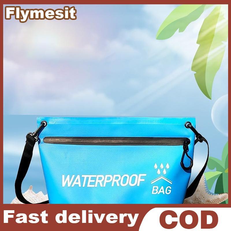 Flymesit กระเป๋ากันน้ำ ขนาดใหญ่พกพาสะดวก สำหรับกิจกรรมกลางแจ้ง ว่ายน้ำ และล่องแก่ง