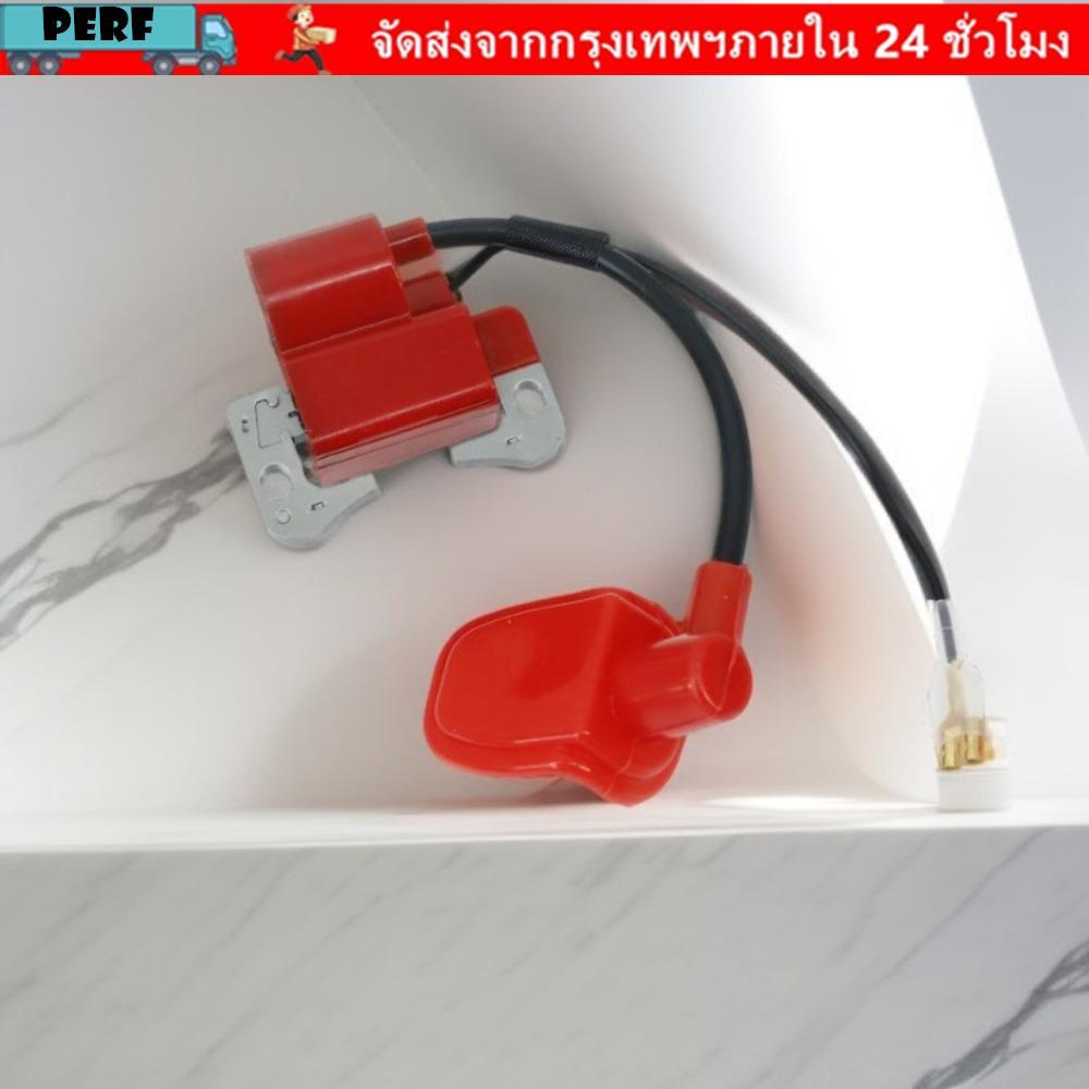 PERF Spark Coil, Performance 43cc 47cc 49cc คอยล์จุดระเบิด, สีแดง/สีดําแรงดันสูงเครื่องยนต์จุดระเบิด Mini Quad Pocket Dirt Bike ATV