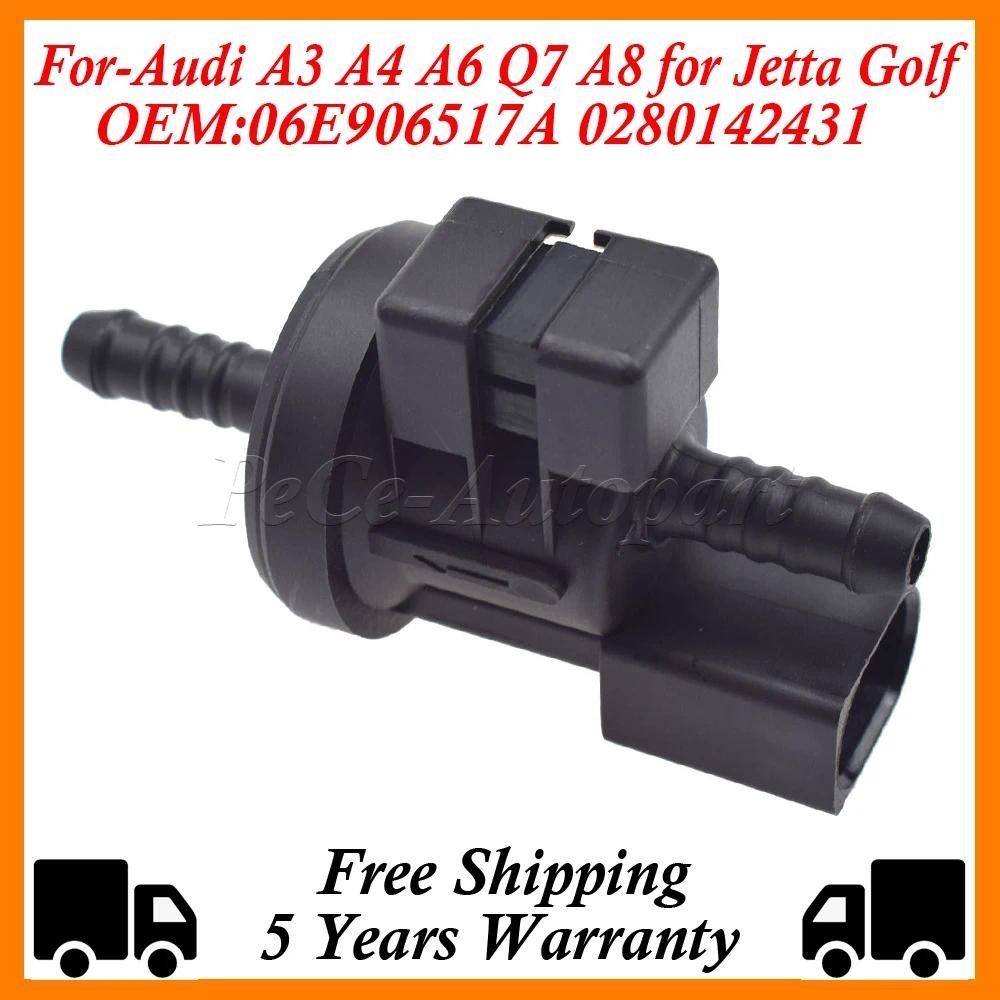 ใหม่โซลินอยด์วาล์วเชื้อเพลิงสําหรับ Vapor Canister Purge สําหรับ-Audi A3 A4 A6 Q7 A8 สําหรับ Jetta G