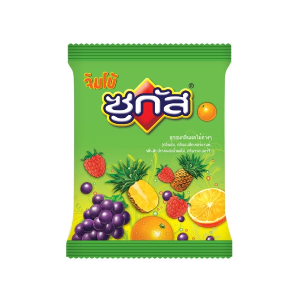 [สินค้าส่งด่วน] ซูกัสจัมโบ้ลูกอม รวมรส 45 ก. SUGUS JUMBO MIX FRUIT 45G.