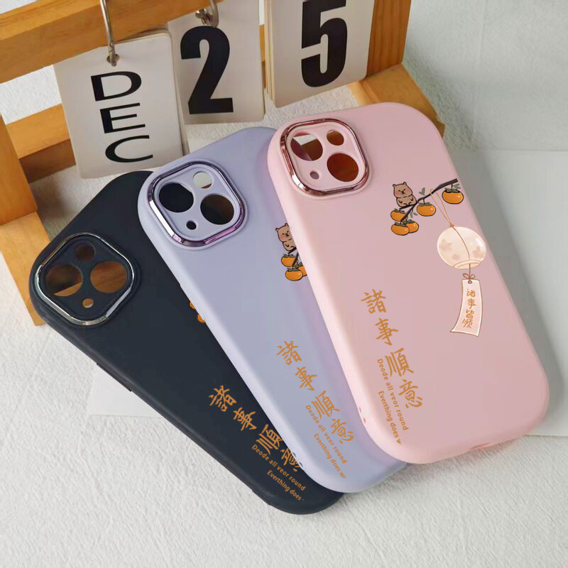 Wishing All Wishes Cute Lantern Hanging Pink Branch Case, iPhone 11/12/13/14/15/16/17 Pro Max Case