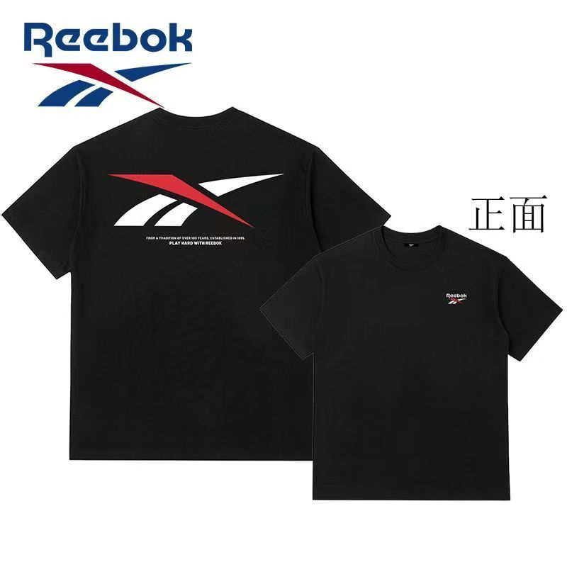 Reebok Streetwear Tee 25SRMI1ZU ผ้าฝ้าย 100%, โลโก้พิมพ์ คอกลม แขนสั้น เหมาะสำหรับทุกวัน