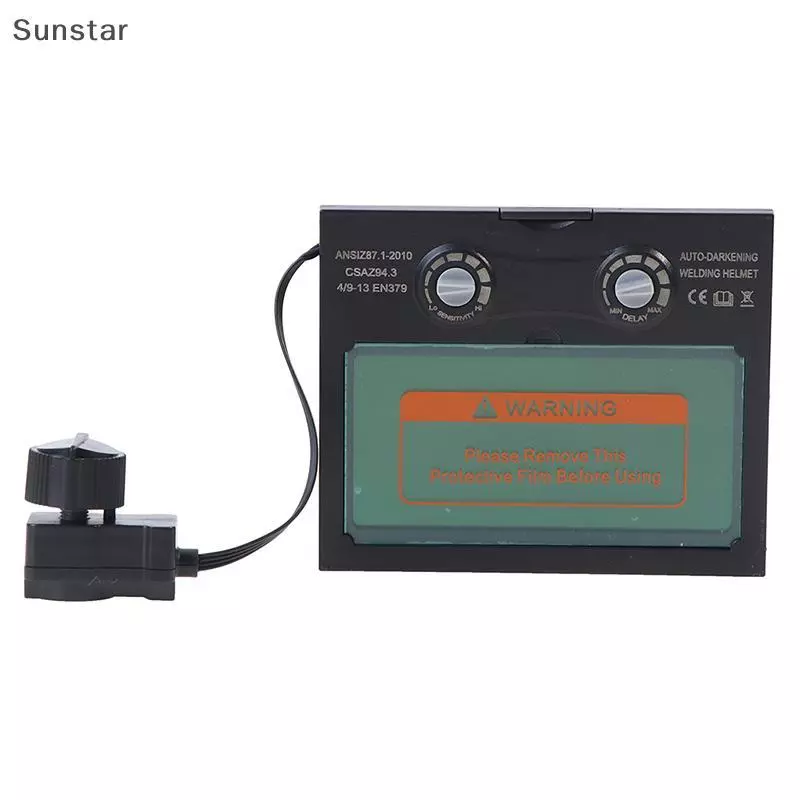 Sunstar Auto Solar Darkening หมวกกันน็อคเชื่อมเลนส์แว่นตาหมวกกันน็อคอัตโนมัติกรอง Nice