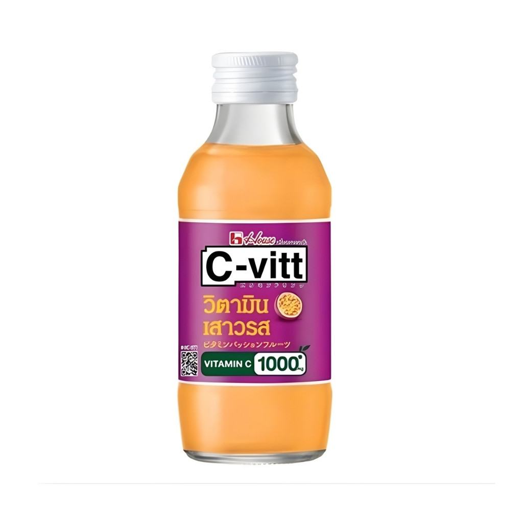 ซี-วิท เครื่องดื่มวิตามินซีเสาวรส (C-vitt Vitamin C Passion Fruit 140ml.)