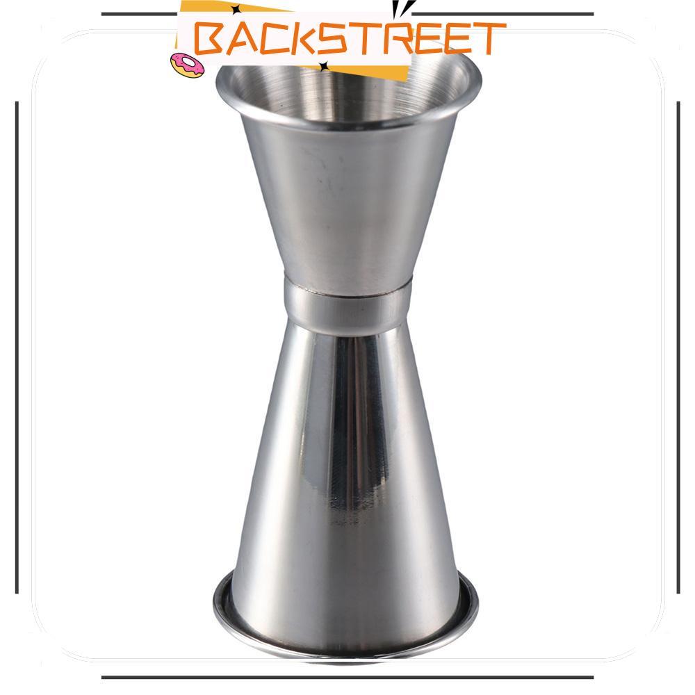 BACKSTAGEREAT Bar Measuring Jigger, Shot Measurings Inside Double Didi Jigger, วัดสแตนเลส OZ/ML ญี่ป