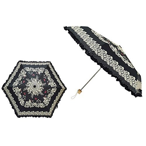 ร่มกันแดดกันฝน กันยูวี 99% ลายลูกไม้ดอกไม้ | All-Weather Parasol, 99% UV Cut, Flower Lace