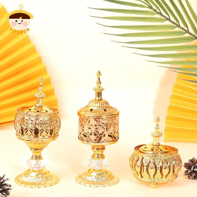 〔8C05〕 1 ชิ้น Delicate Middle East Lace กระถางธูป Burners ธูป 〔8C〕