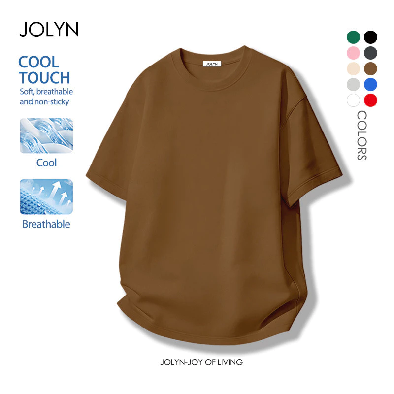 เสื้อยืดสตรี ใส่สบาย ไม่หด oversize ไม่ร้อน fashion เรียบง่าย สไตล์ลำลอง (ส่งเร็ว จัดส่งจากไทย)