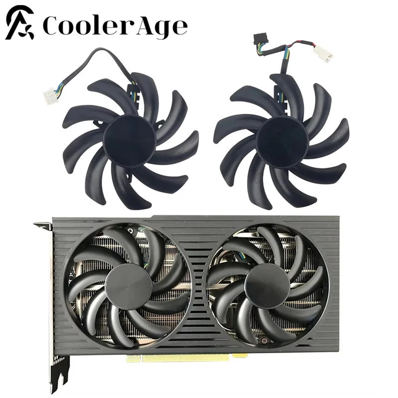 ใหม่สําหรับ Lenovo/Dell/HP OEM RTX 3060 3060Ti พัดลมการ์ด RTX3060 RTX3060Ti กราฟิกการ์ดพัดลมระบายควา