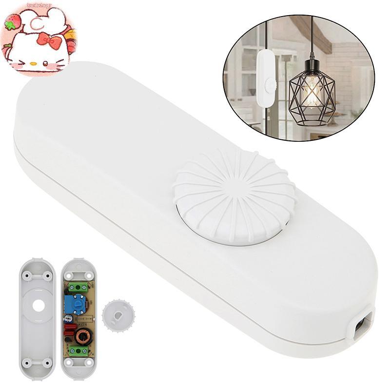 Tast EU LED Dimmer สวิทช์ 120 V/220 V Full Range Rotary Dimmer สวิทช์โคมไฟอินไลน์สําหรับโคมไฟตั้งโต๊