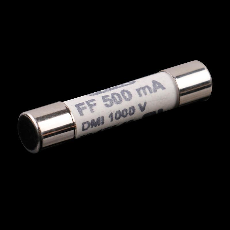 Candyy 1 PC FF 0.5A 500mA 1000V dmi ฟิวส์สําหรับมัลติมิเตอร์ F15B F17B F18B 6.3x32 มม.TH