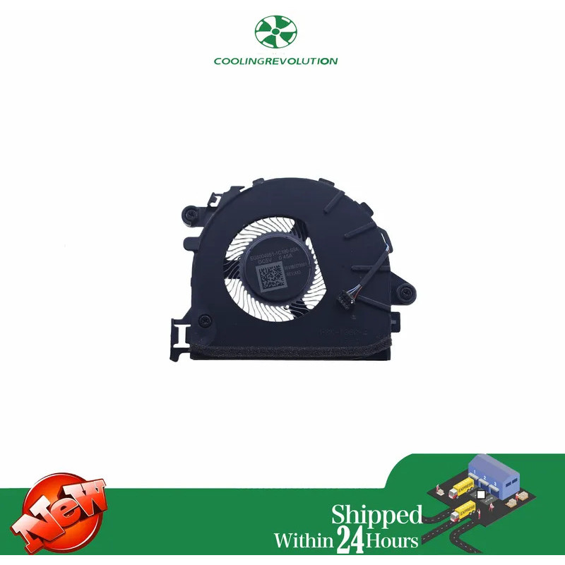 พัดลมระบายความร้อน CPU แล็ปท็อป EG50040S1-1C190-S9A DC5V 0.45A 4Pin HSN-I36C HSN-I36C-4 6033B0078501