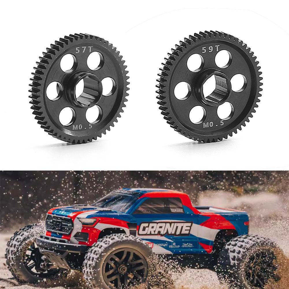 ARRMA 1:18 Granite Grom 花岩钢齿 0.5 模557T/9T ARA311196
