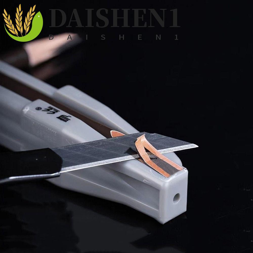 DAIHEN1 Eyebrow Pencil Sharpener Base Girls Professional Tattoo Sharpening Tip เครื่องมือบาง 4 ด้าน 