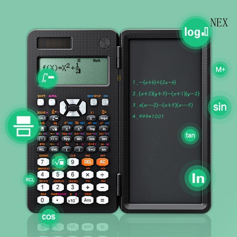 NEX 991MS 991CNX 991ES เครื่องคิดเลขวิทยาศาสตร์สําหรับโรงเรียนนักเรียนเครื่องคิดเลขสํานักงาน