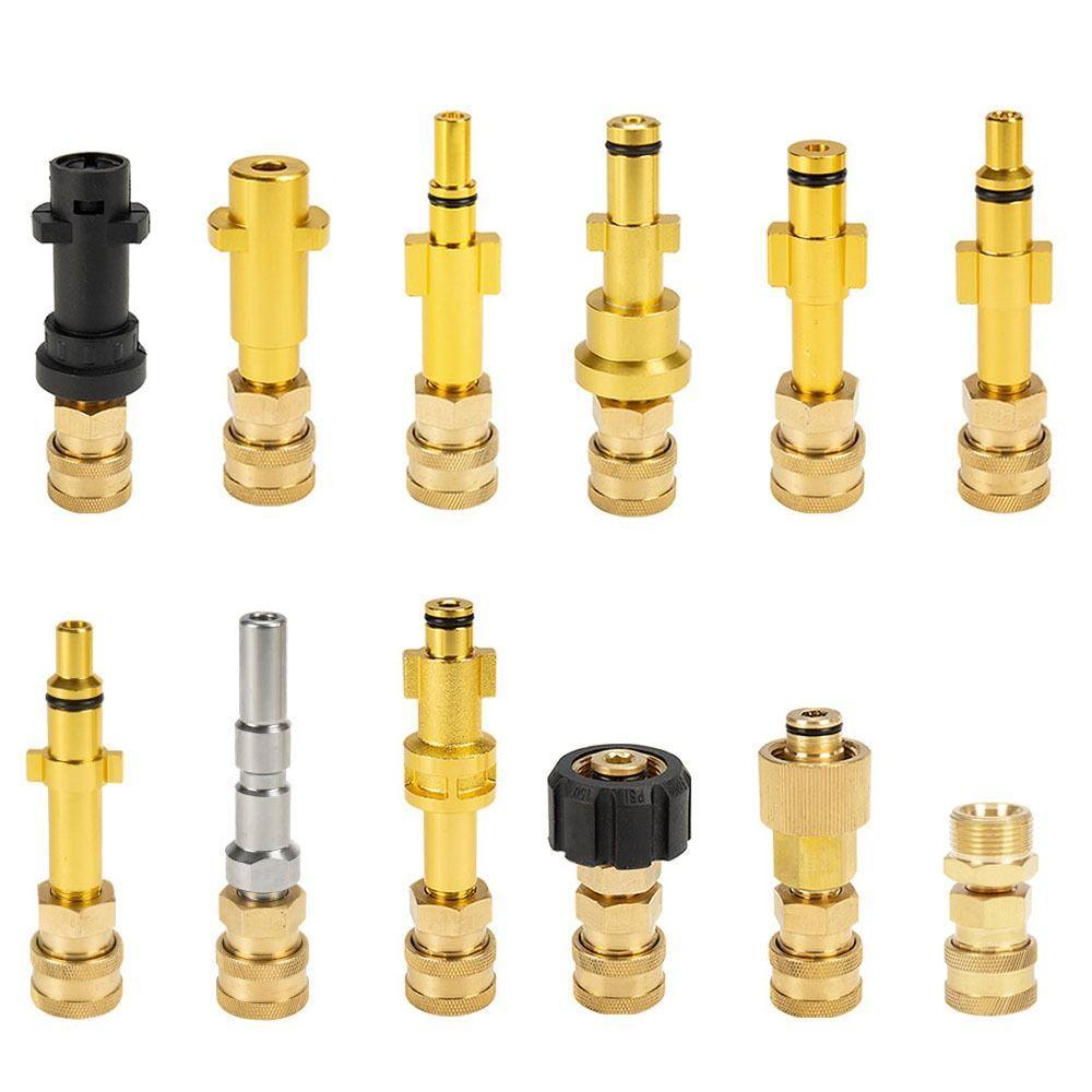 ROSEGOOD Quick Connector ทนทานสําหรับ Karcher 1/4 "Snow Foam Bayonet Adapter