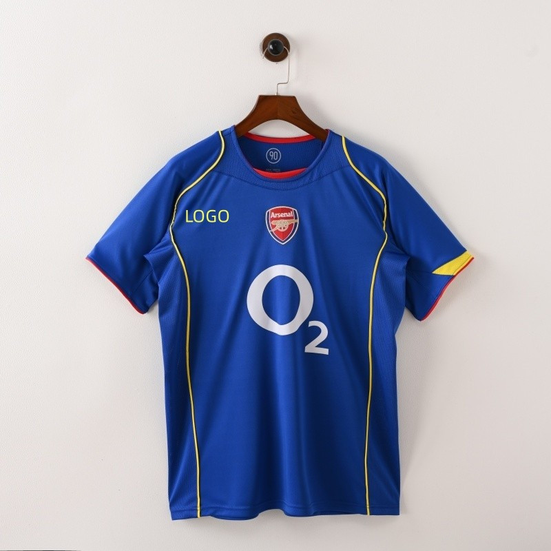2004/05 Arsenal Retro Edition Away Sleeve เสื้อฟุตบอล