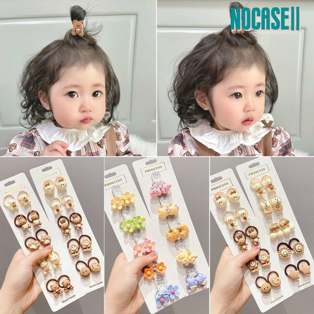 โนเคส ยางรัดเด็กไม่เจ็บผม ยางรัดผมแฟชั่น ยืดหยุ่น สําหรับหางม้า ตกแต่งผมหญิง