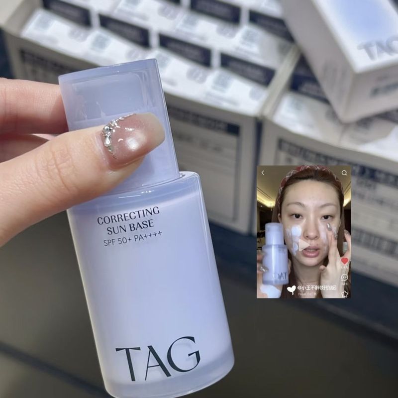 Zhan Zhan Same Style Korea Daiso New Style tag Makeup Primer No. 03 Liquid Isolate Invisible Pores H