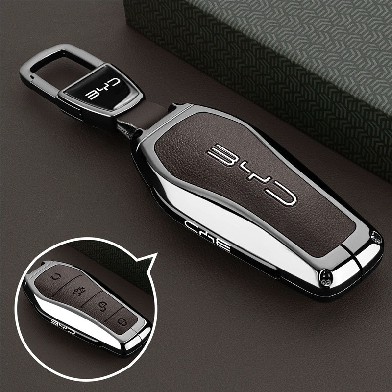 เหมาะสําหรับ 2026 BYD ATTO 1 ฝาครอบกุญแจ BYD Dolphin Seal 05 Qin plus Han Tang เพลง E2E3E7 กระเป๋ารถ