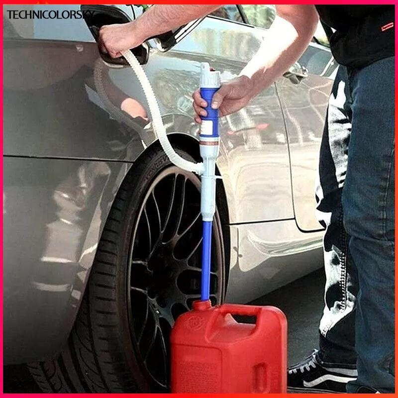 Technicolorsky Universal ไฟฟ้า Liquid Oil Transfer ปั๊มปั๊มน้ําเบนซินดีเซล Transfer Suer มือปั๊ม Universal รถเครื่องมือ TSY