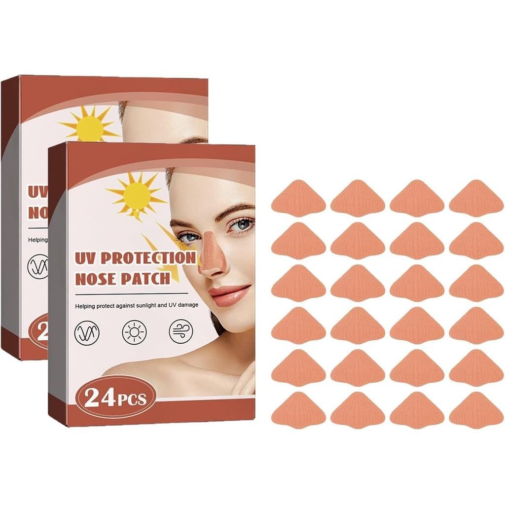 แพ็ค 48 Outdoor Nose s Sun Nose s UV Nose Protection Sun Protection for Summer Sports Nose Sun Prote
