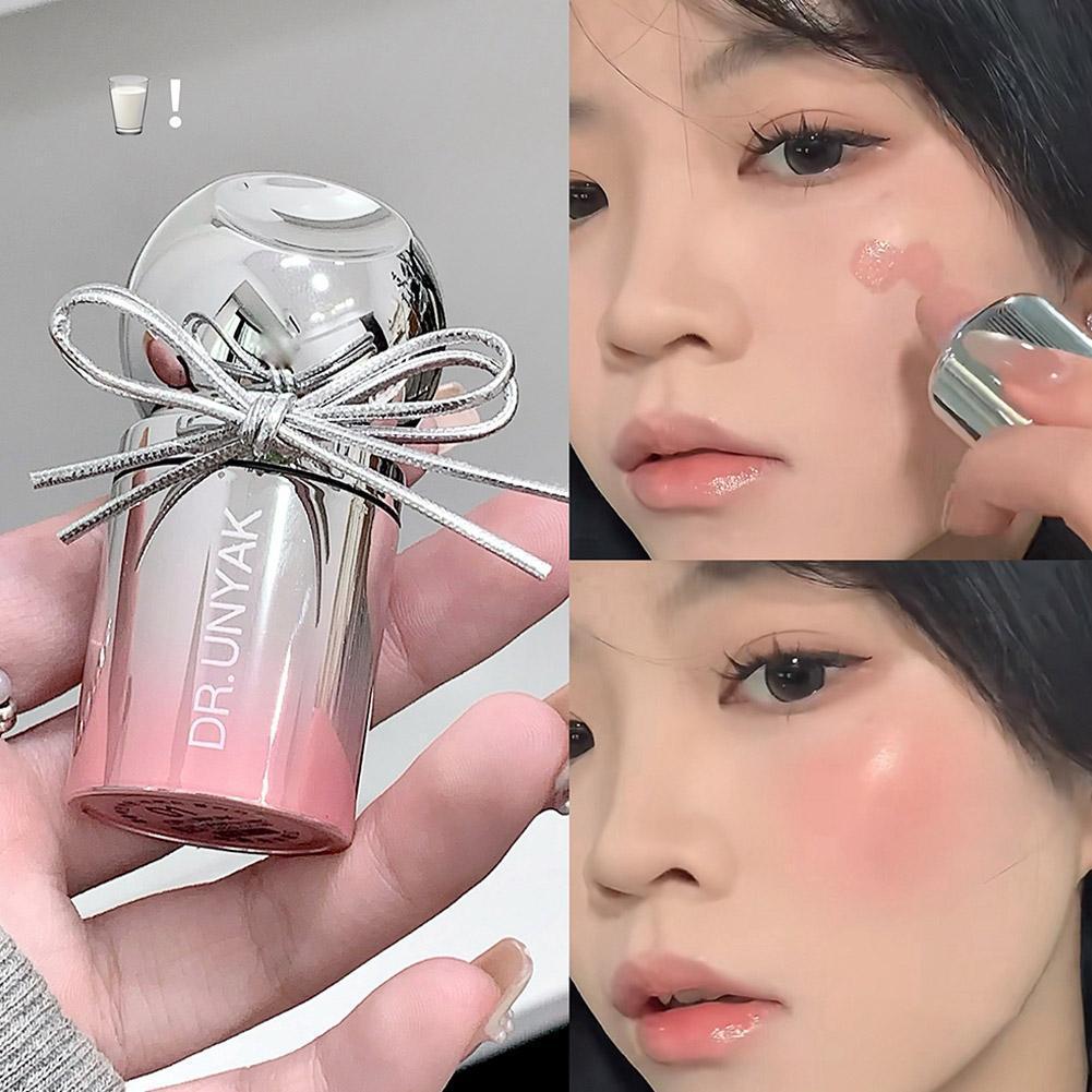 Dr.uyak Liquid Blush Long-lasting Waterproof Hydrating Blush Lightweight Face P7a2