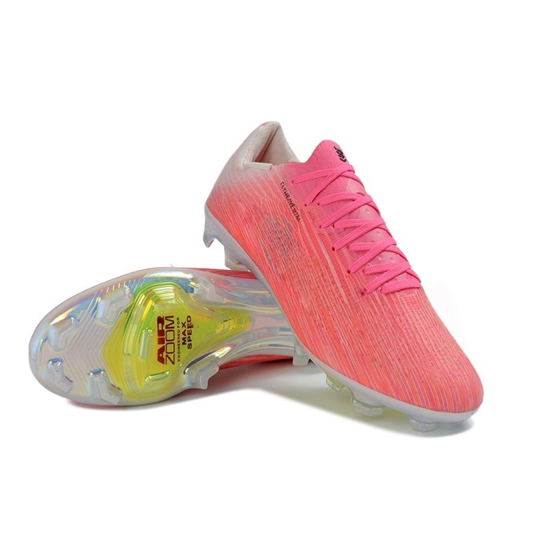 รองเท้าฟุตบอล FG สีขาว ไซส์ 39-45 จัดส่งฟรี กันลื่นและทนต่อการสึกหรอ คลังสินค้าพร้อม