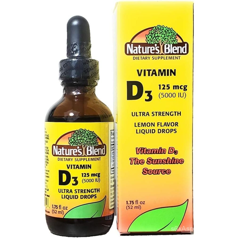 Natures Blend วิตามิน D3 หยด 5000 IU