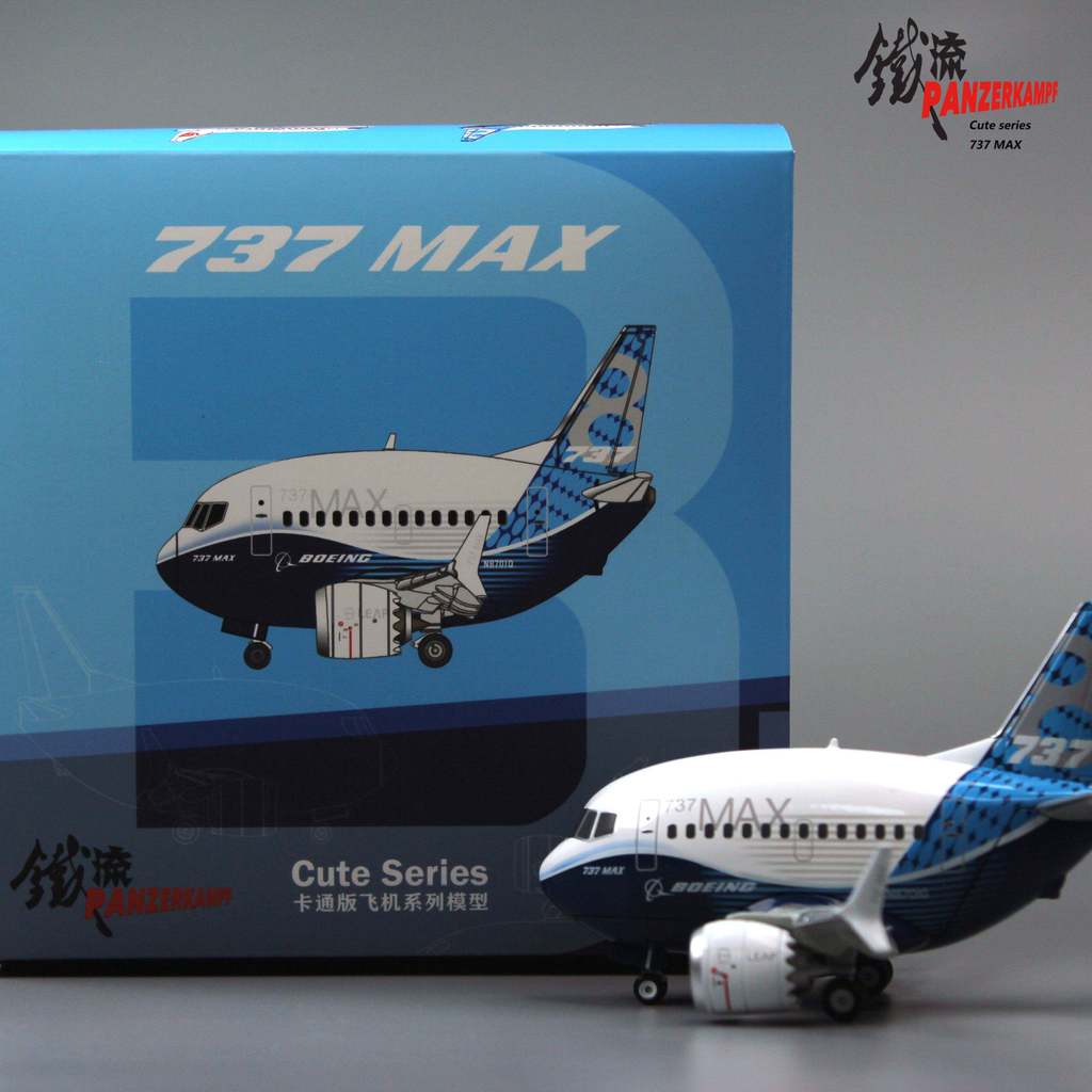 70104PA บริษัทโบอิ้ง 737 MAX 8 เครื่องบินโมเดลเวอร์ชั่นสนุก